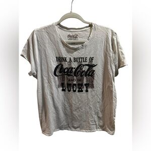 🖤 Lucky Brand Coca Cola Graphic Tee size XL